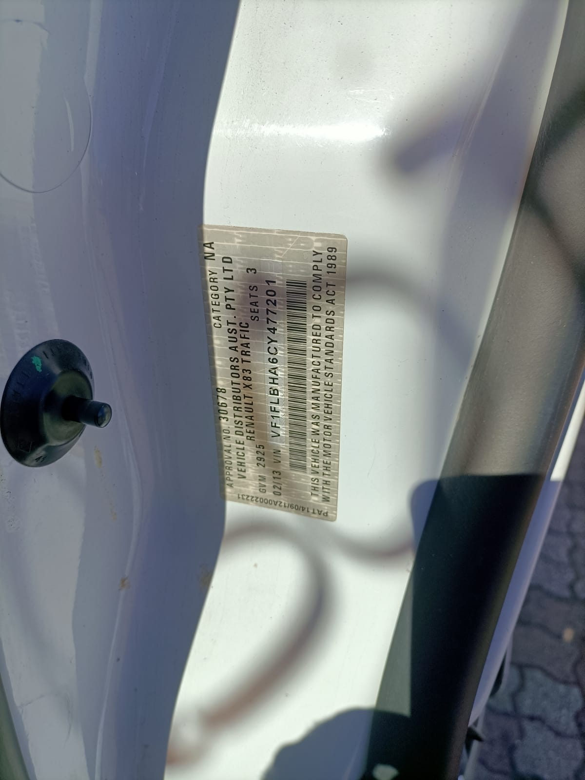 2014 RENAULT TRAFIC MANUAL, 2.0, M9R, X83, 05/07-12/14 8200411166 RADIATOR