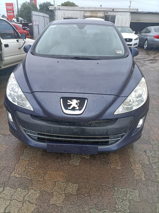 2008 PEUGEOT 308 LH FRONT, SEAT BELT ONLY, HATCH/WAGON, T7, 09/07-12/13 8975K6 SEAT BELT STALK
