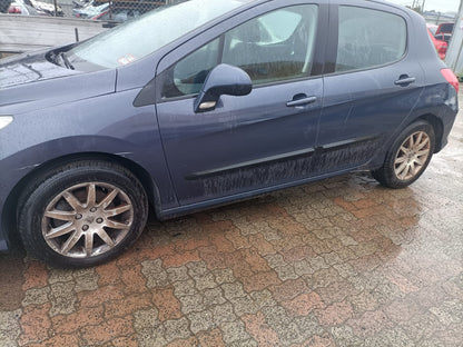 2008 PEUGEOT 308 LH FRONT, SEAT BELT ONLY, HATCH/WAGON, T7, 09/07-12/13 8975K6 SEAT BELT STALK