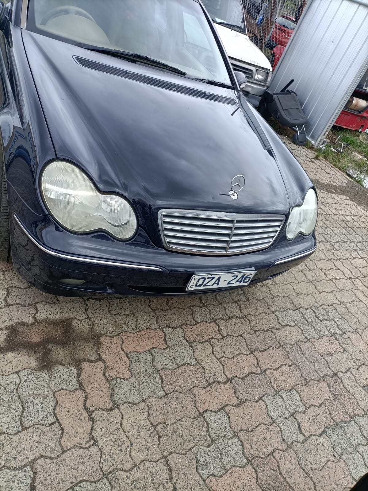 2001 MERCEDES C CLASS W203, SEDAN, 11/00-06/07 A2037300105 LEFT REAR DOOR SLIDING