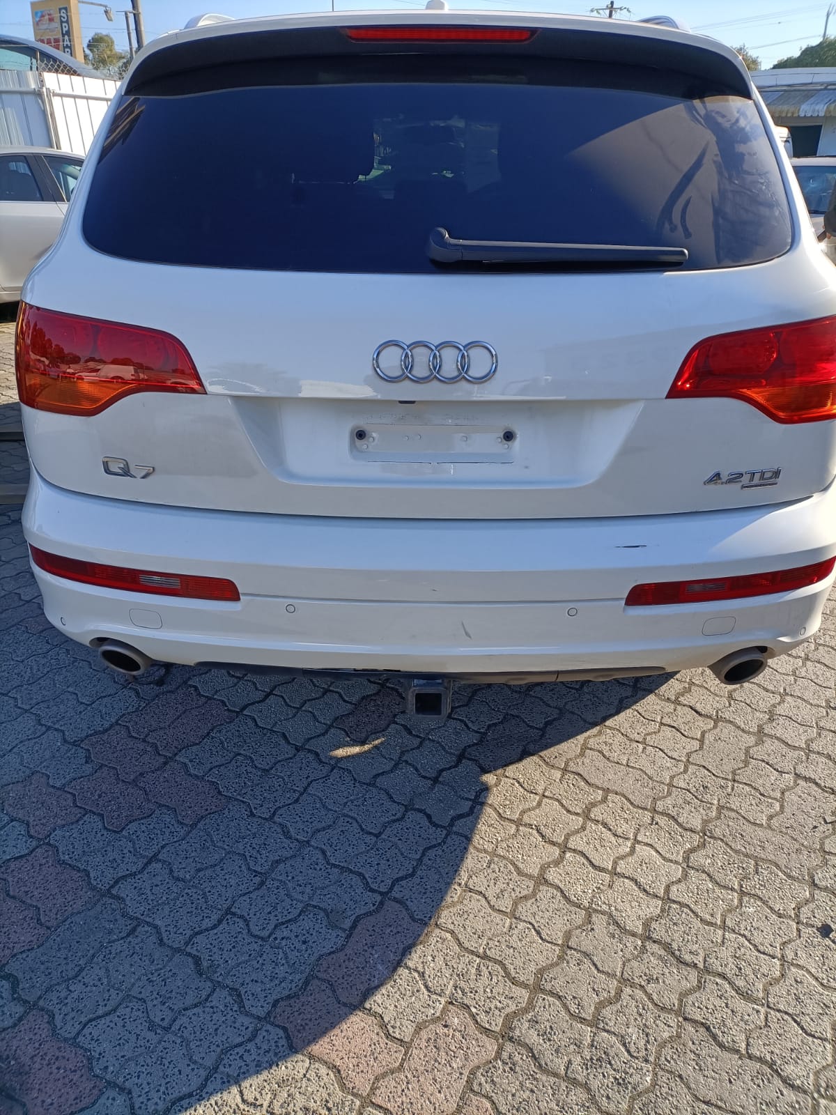2009 AUDI Q7 4L, IN TAILGATE, 09/06-09/09 4L0945093 LEFT TAILLIGHT