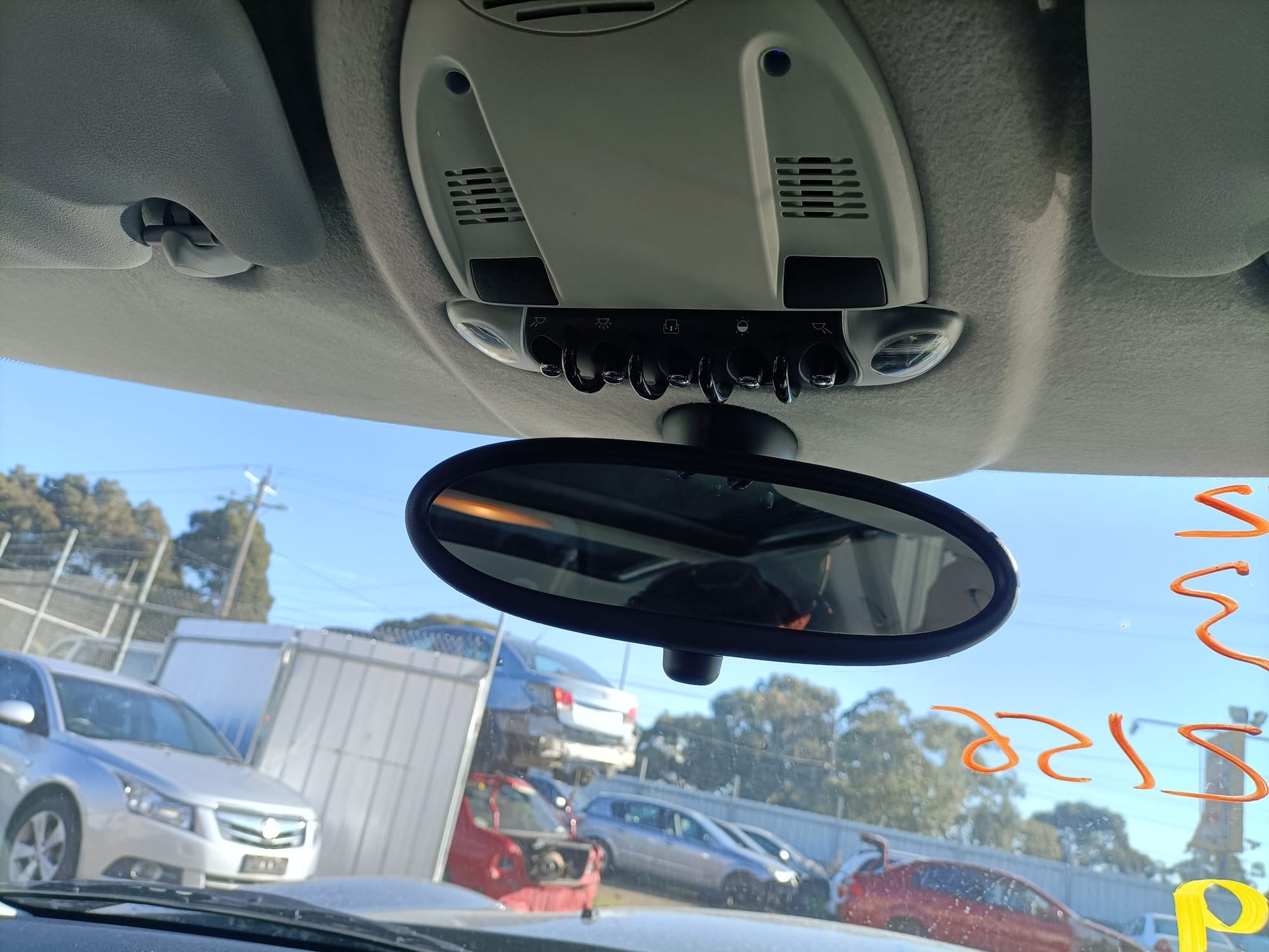 2011 MINI COOPER R55/R56/R57 03/07-12/15 51162339380 INTERIOR MIRROR