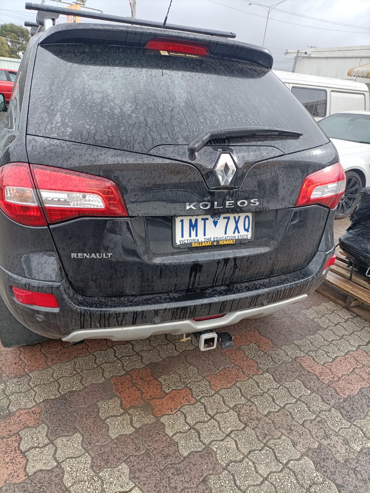 2015 RENAULT KALEOS H45, W/ PARK SENSOR TYPE, 03/13-04/16  REAR BUMPER