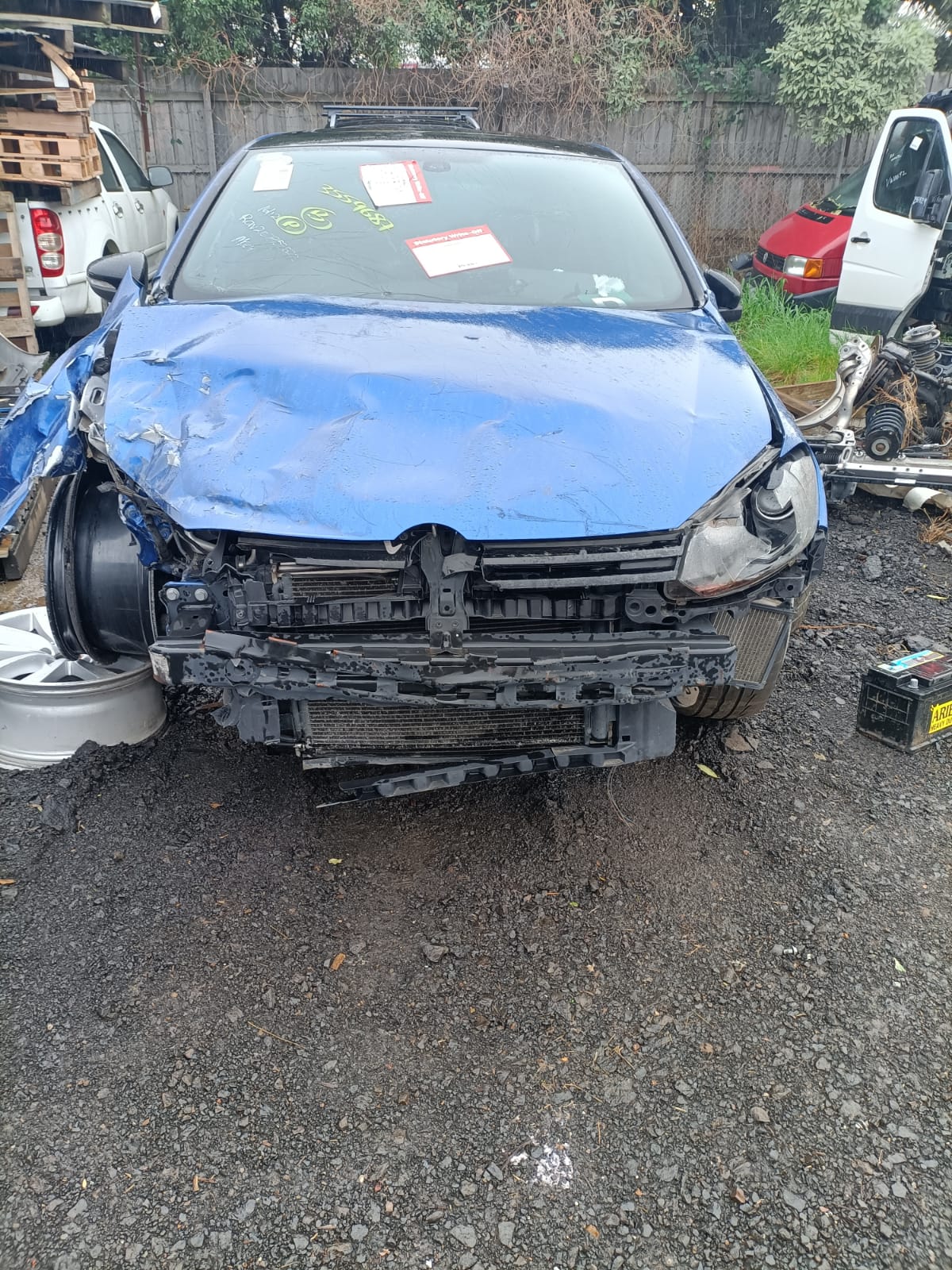 2012 VOLKSWAGEN GOLF GEN 6, 10/08-12/15 1K8947106C COURTESY LIGHT