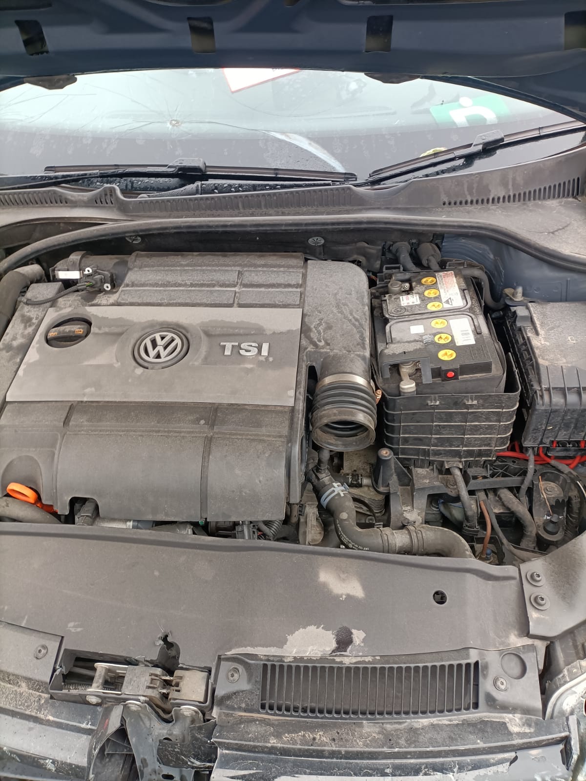 2012 VOLKSWAGEN GOLF GEN 6, 10/08-12/15 1K8947106C COURTESY LIGHT