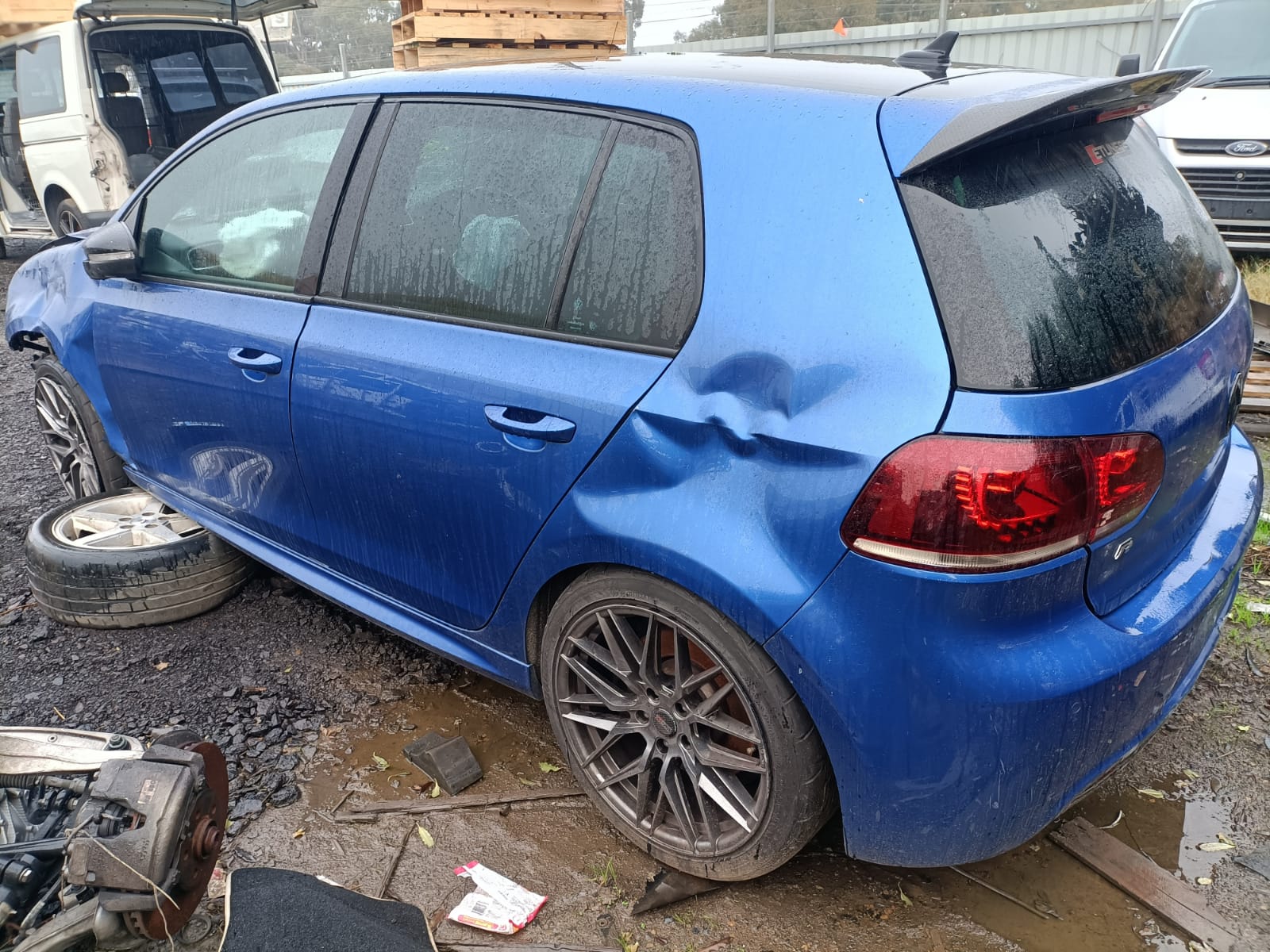 2012 VOLKSWAGEN GOLF REAR, R TYPE, GEN 6, 10/08-03/13  DIFFERENTIAL CENTRE