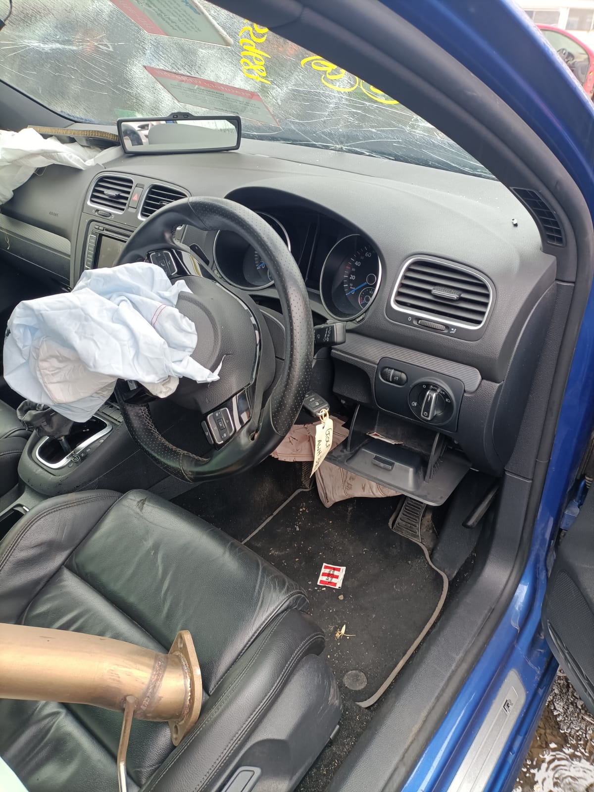 2012 VOLKSWAGEN GOLF GEN 6, PETROL, DENSO BRAND (7SEU17C), 10/08-01/16 1K0820859S A C COMPRESSOR