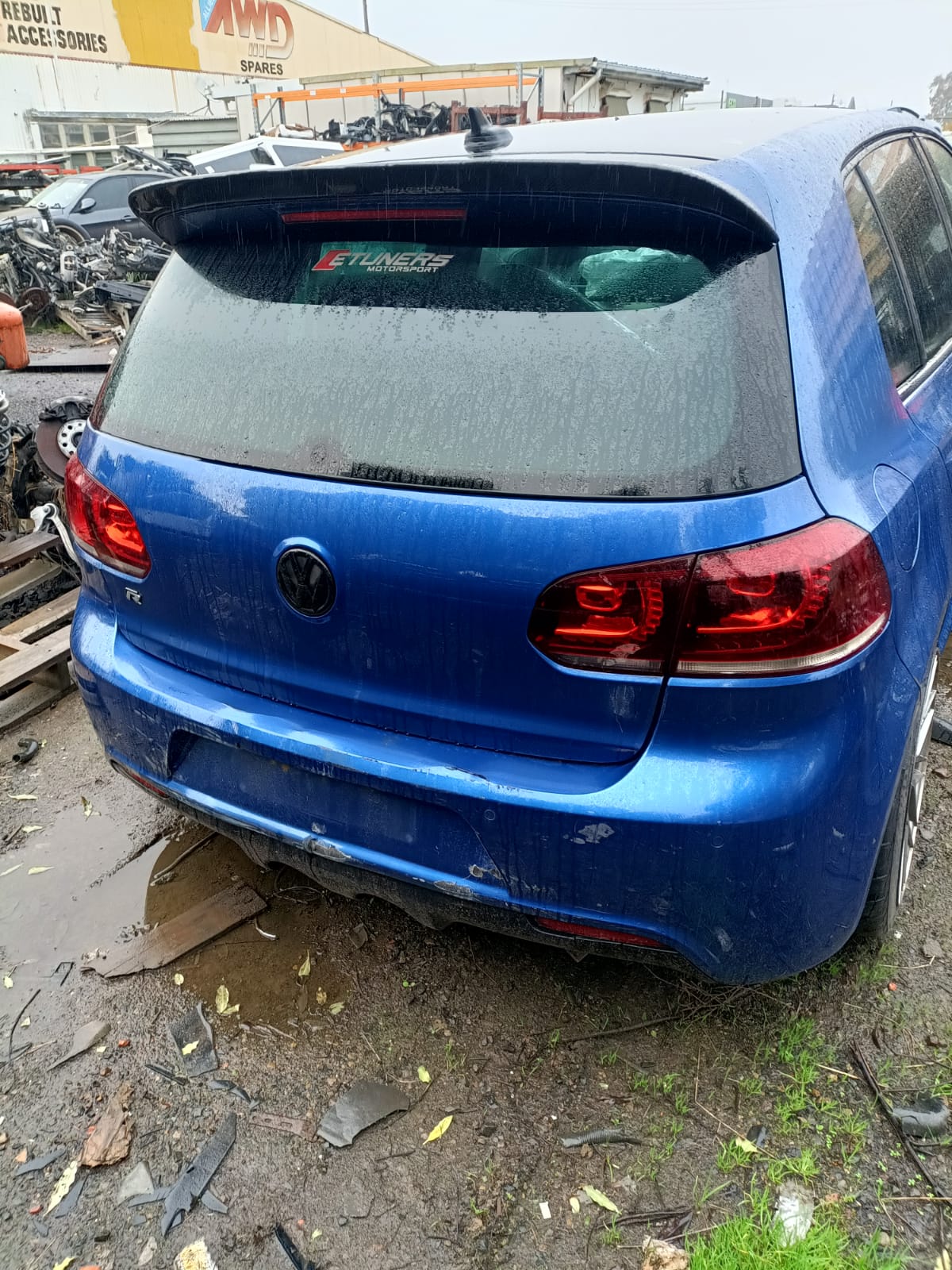 2012 VOLKSWAGEN GOLF REAR, R TYPE, GEN 6, 10/08-03/13  DIFFERENTIAL CENTRE