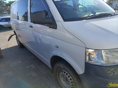 2010 VOLKSWAGEN TRANSPORTER T5, VAN, BLACK, 12/09-06/15 7H2857507P LEFT DOOR MIRROR