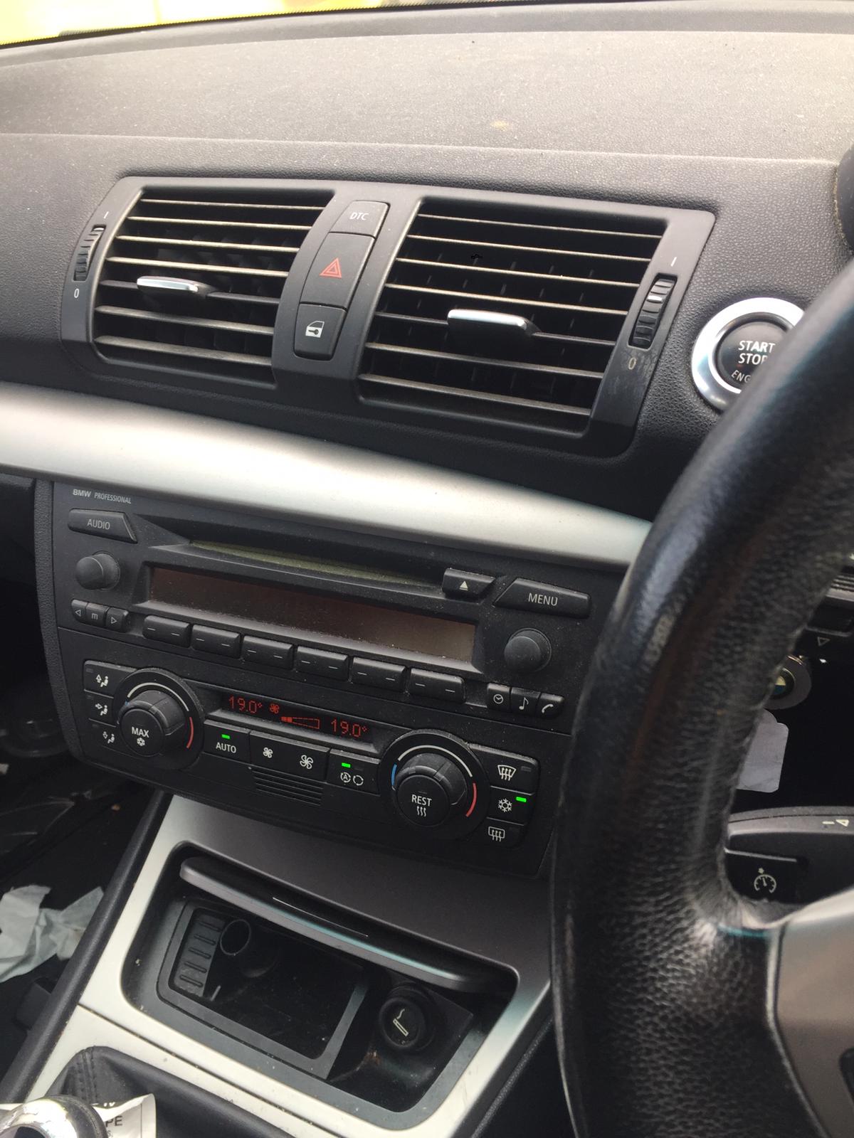 2006 BMW 1 SERIES E87/E88, HATCH/CABRIO, 10/04-09/13 64119199259 HEATER AC CONTROLS