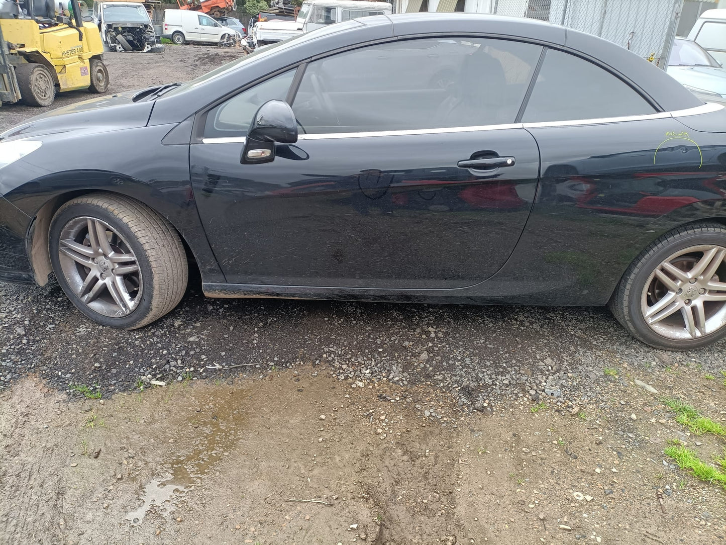 2009 PEUGEOT 308 T7, 09/07-09/14 7840W1 LEFT GUARD