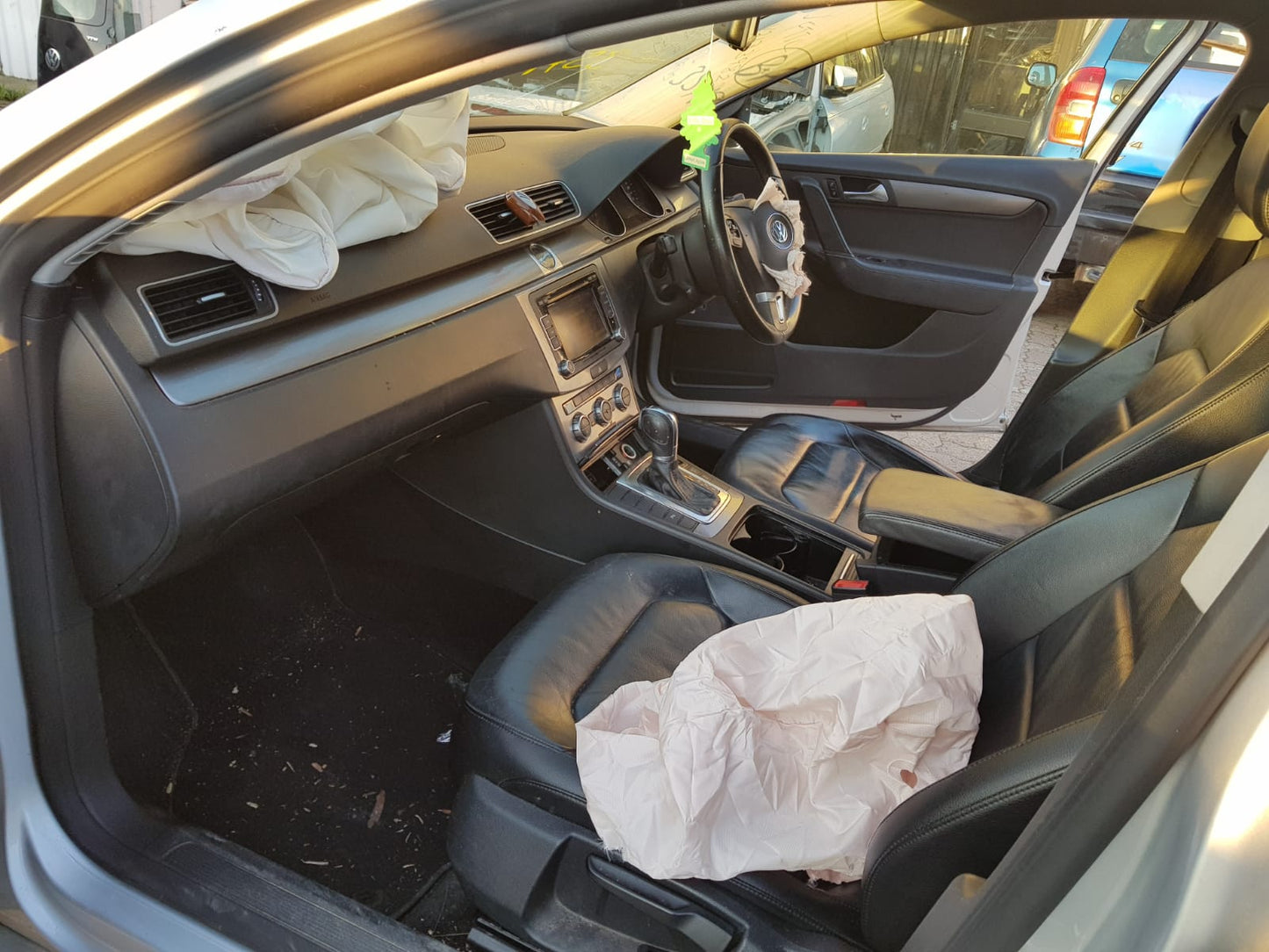 2012 VOLKSWAGEN PASSAT 3C/MK6 B6-B7, 3 KNOB DIAL, AUTO/AC BUTTON, 03/06-05/15 3AA907044BB HEATER AC CONTROLS