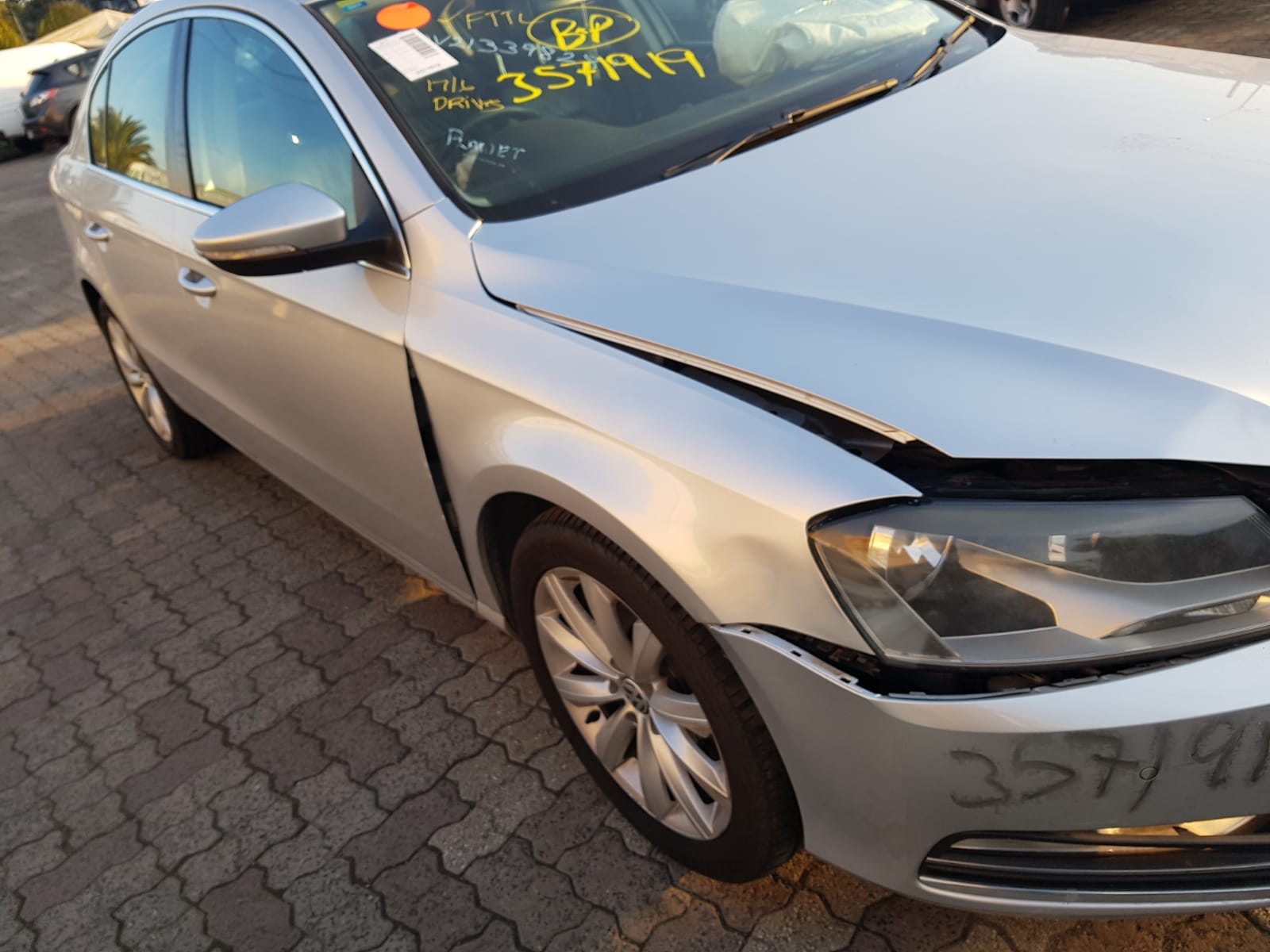 2012 VOLKSWAGEN PASSAT 3C/MK6 B7, PAIR, 09/10-05/15 1K0857551N 1K0857552K SUNVISOR