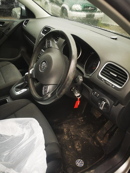 2013 VOLKSWAGEN GOLF GEN 6, HATCH, STANDARD, NON PARK SENSOR TYPE, 10/08-03/13 5K6807421 REAR BUMPER