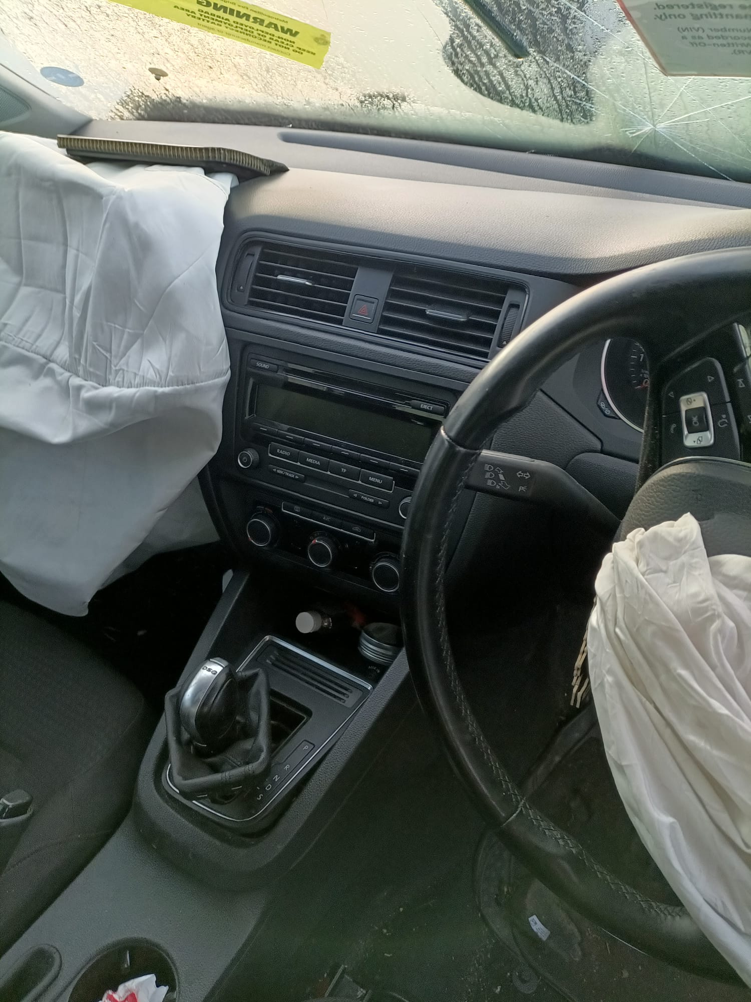 2015 VOLKSWAGEN JETTA 1B, STANDARD TYPE, 02/11-12/17 1K8907426 HEATER AC CONTROLS