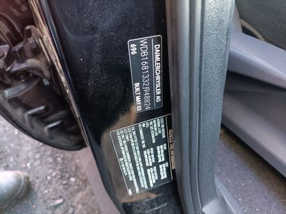 2003 MERCEDES A CLASS W168 CLOCKSPRING 10/98-05/05 A1684600298 AIRBAG MODULE SENSOR