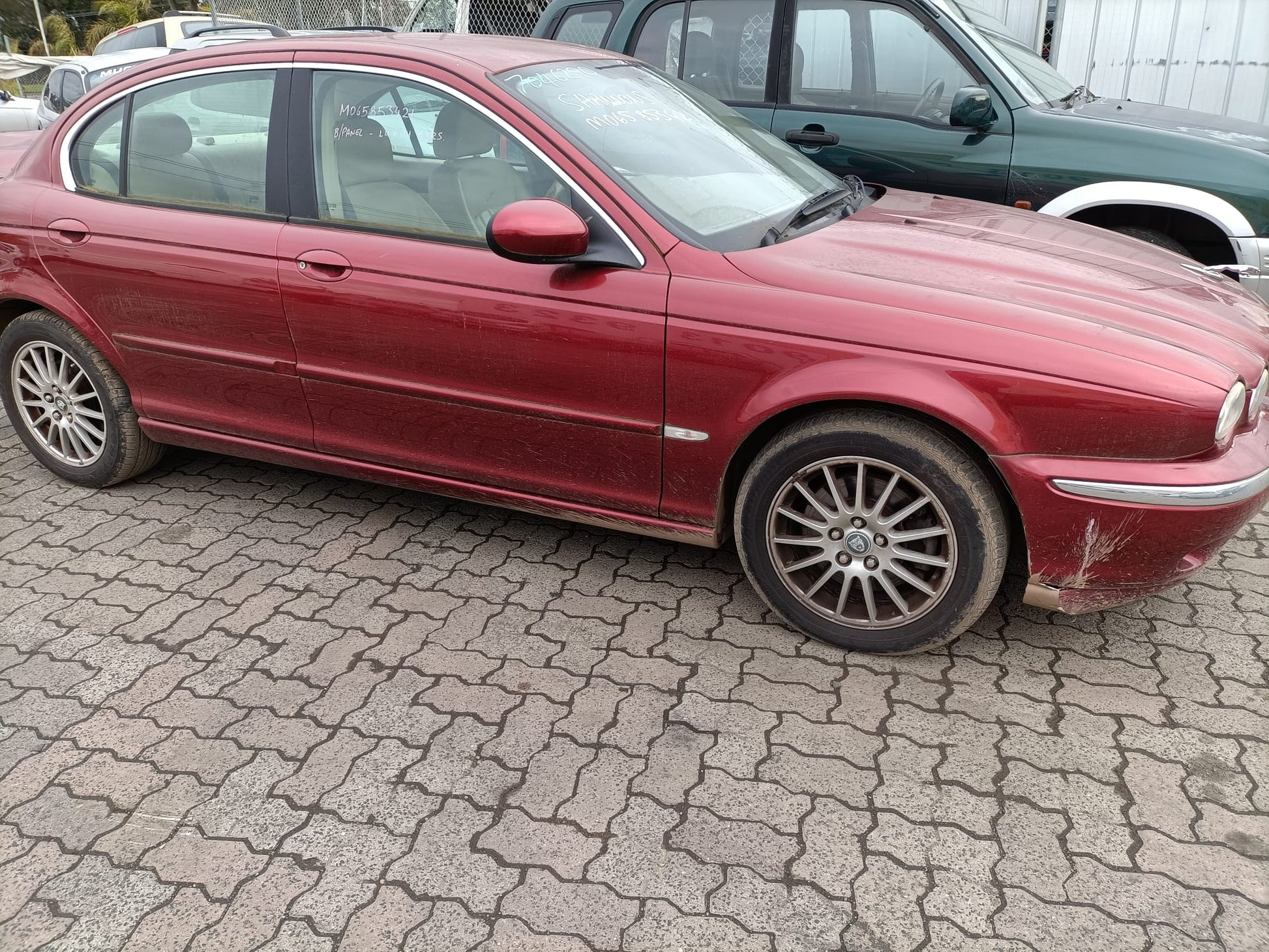 2006 JAGUAR X TYPE X400, CLIMATE CONTROL TYPE, 4 PIN PLUG, 09/01-12/10 C2S25791 HEATER FAN MOTOR
