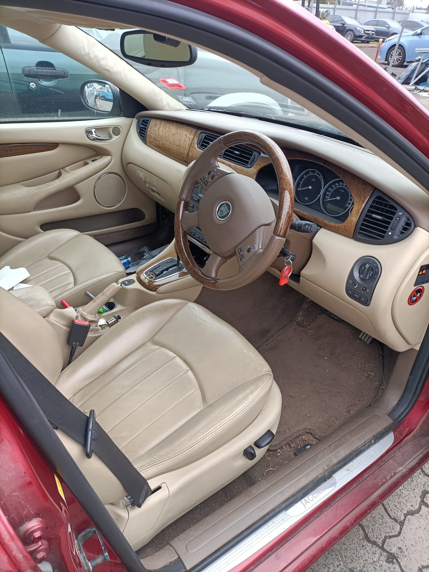 2006 JAGUAR X TYPE 09/01-12/10 C2S1598 INTERIOR MIRROR