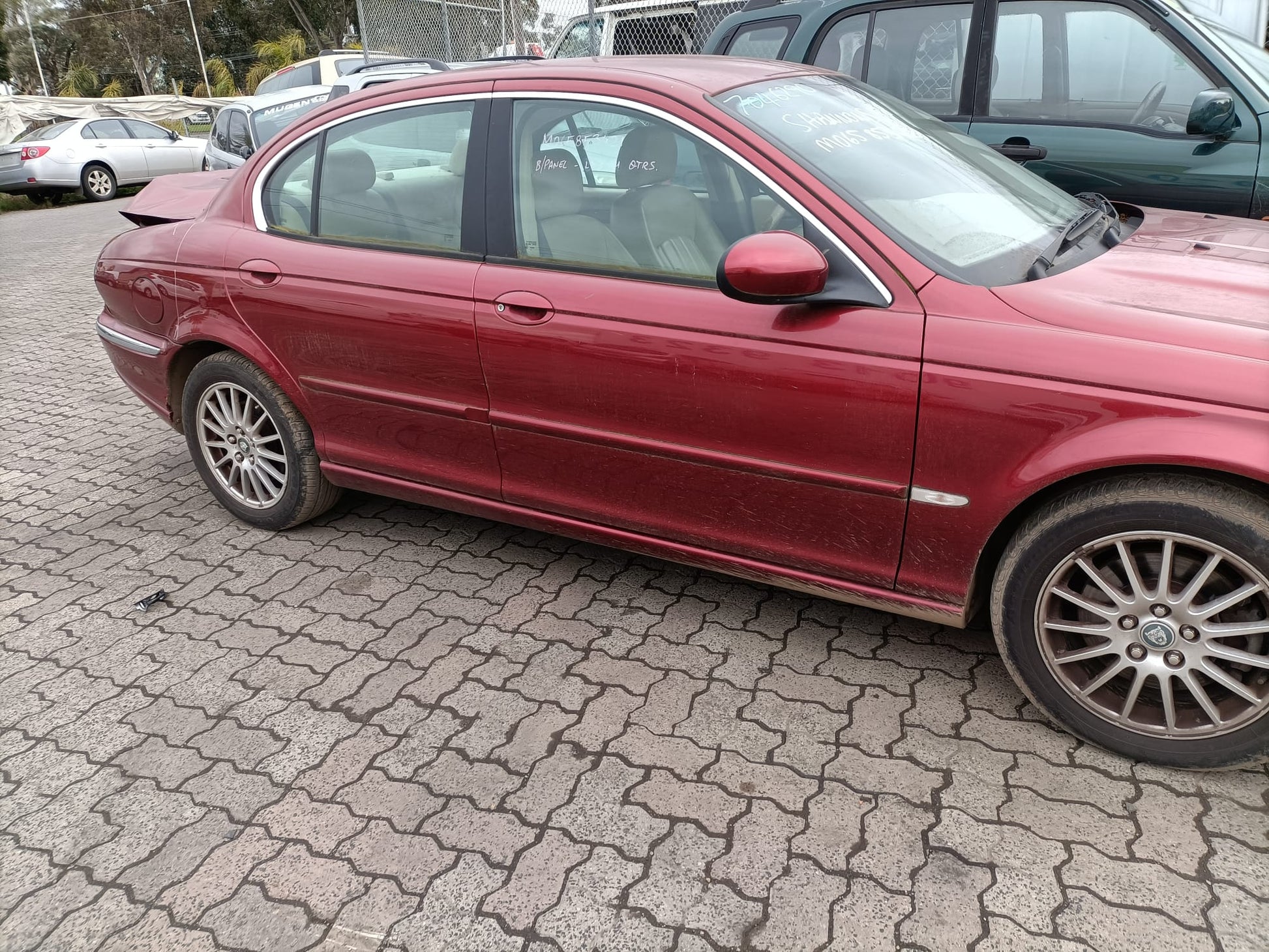 2006 JAGUAR X TYPE X400, CLIMATE CONTROL TYPE, 4 PIN PLUG, 09/01-12/10 C2S25791 HEATER FAN MOTOR