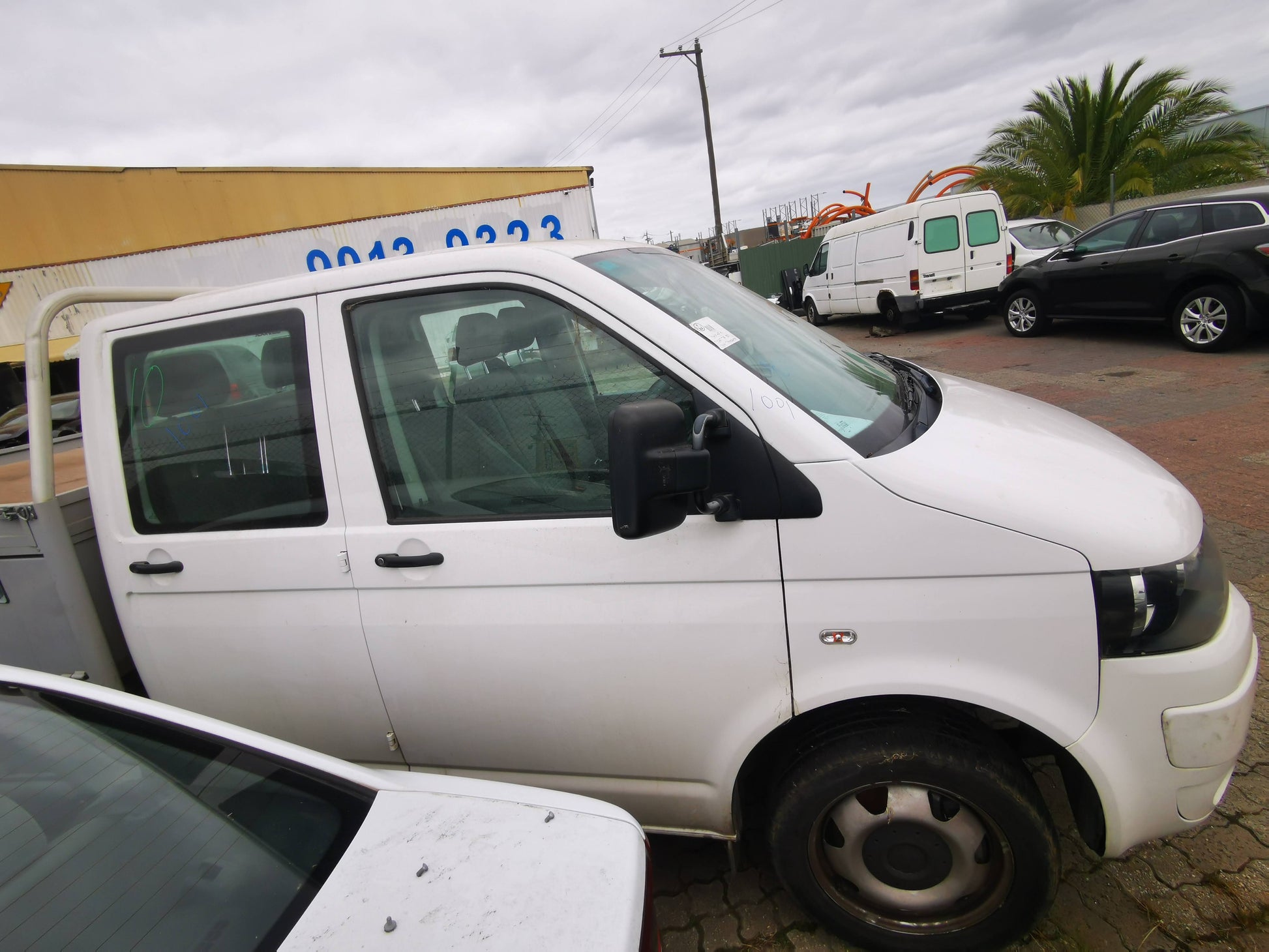 2012 VOLKSWAGEN TRANSPORTER RIGHT REAR DOOR LOCK, T5, UTE, 08/04-06/15 7J7841016B DOOR BOOT GATE LOCK