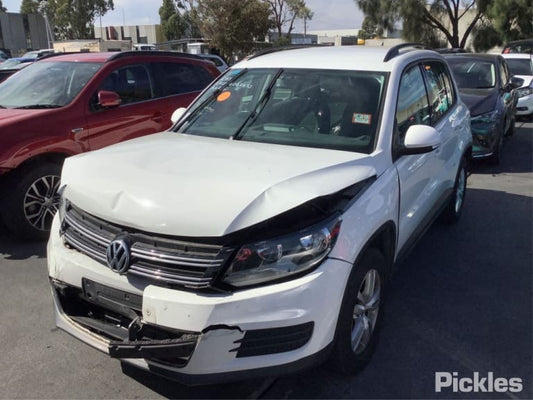 2011 VOLKSWAGEN TIGUAN STEERING WHEEL, 5N, 06/10-08/16 1T0880201AA RIGHT AIRBAG