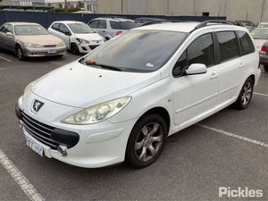 2007 PEUGEOT 307 2.0, DIESEL, RHR, MANUAL T/M (DELPHI INJECTION), T6, 10/05-12/09 0345E9 THROTTLE BODY