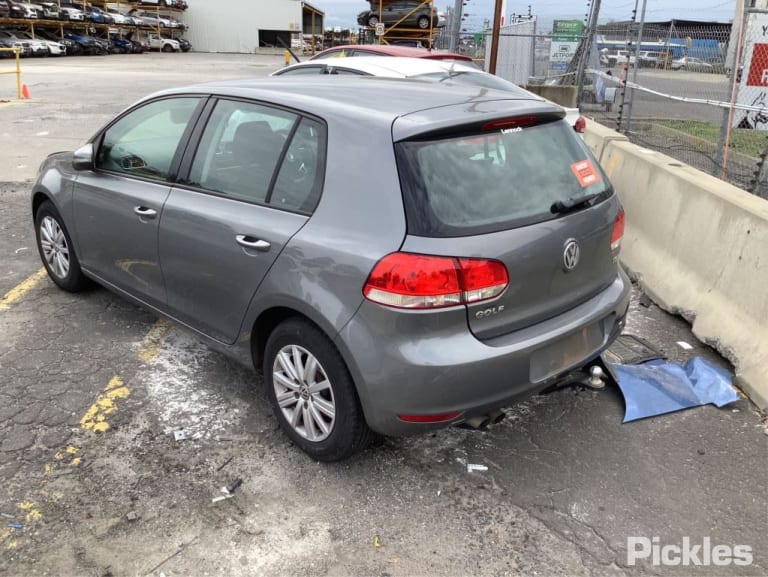 2011 VOLKSWAGEN GOLF GEN 6, NON GTi/R, HALOGEN TYPE, 12/08-03/13 5K2941005H LEFT HEADLAMP