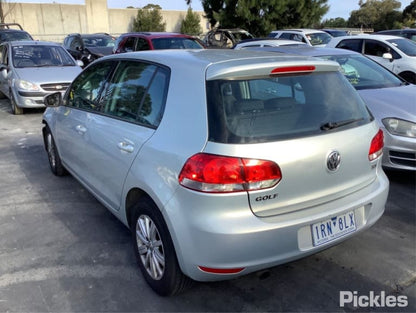 2010 VOLKSWAGEN GOLF GEN 6, HATCH, STANDARD TYPE, 12/08-03/13 1K0857511B INTERIOR MIRROR