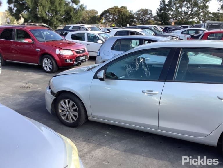 2010 VOLKSWAGEN GOLF GEN 6, HATCH, STANDARD TYPE, 12/08-03/13 1K0857511B INTERIOR MIRROR