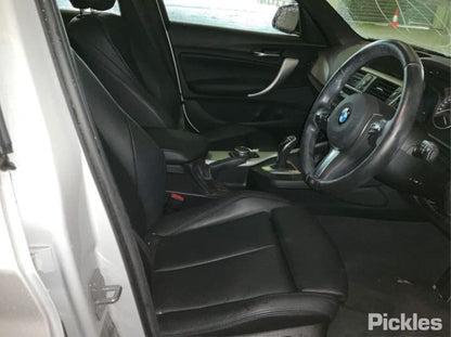 2016 BMW 1 SERIES F20, HATCH, RH REAR, ASSY (BELT AND STALK), 06/11-05/19  SEAT BELT STALK