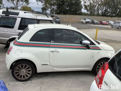 2008 FIAT 500 HATCH, LIGHT GREY LENS EDGING, 03/08-09/15 51797995 RIGHT TAILLIGHT