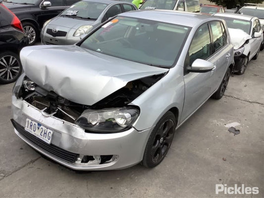 2011 VOLKSWAGEN GOLF GEN 6, PAIR, HATCH/WAGON, BLACK, 12/08-03/13 1K0857551N  1K0857552K SUNVISOR