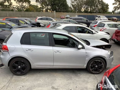 2011 VOLKSWAGEN GOLF GEN 6, PAIR, HATCH/WAGON, BLACK, 12/08-03/13 1K0857551N  1K0857552K SUNVISOR