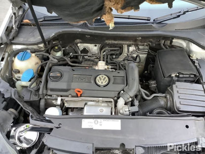 2011 VOLKSWAGEN GOLF GEN 6, PAIR, HATCH/WAGON, BLACK, 12/08-03/13 1K0857551N  1K0857552K SUNVISOR