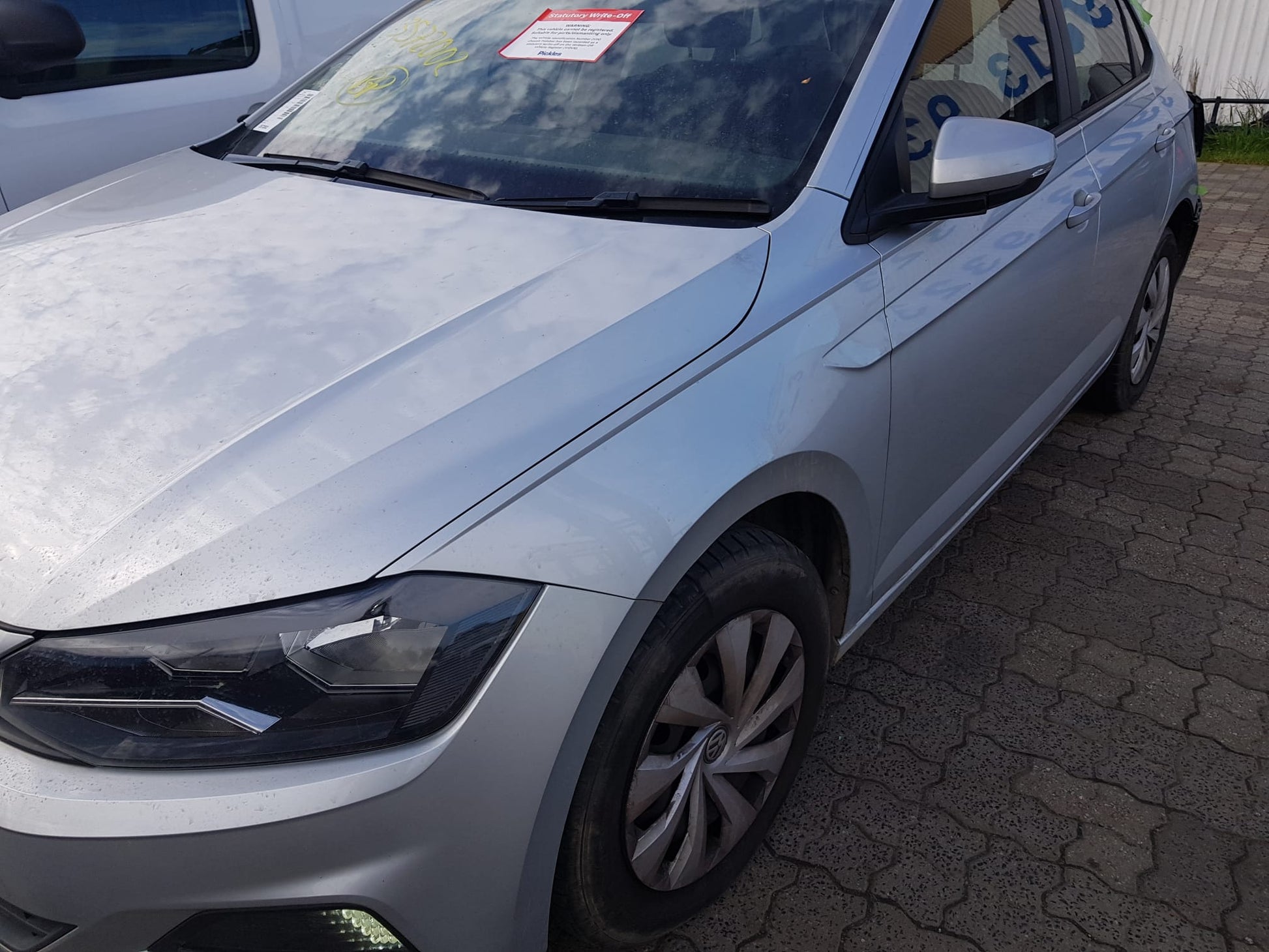 2019 VOLKSWAGEN POLO DISPLAY UNIT, 8IN, COMPOSITION MEDIA (NON SAT NAV TYPE), AW, 09/17- 5G6919605A RADIO CD DVD SAT TV