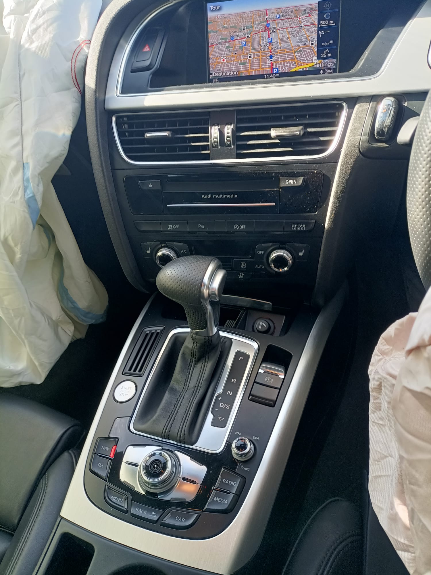 2015 AUDI A5/S5 SINGLE ZONE CLIMATE CONTROL, W/ SEAT WARMER TYPE, 8T, 09/11-11/16 8K2820043BB HEATER AC CONTROLS