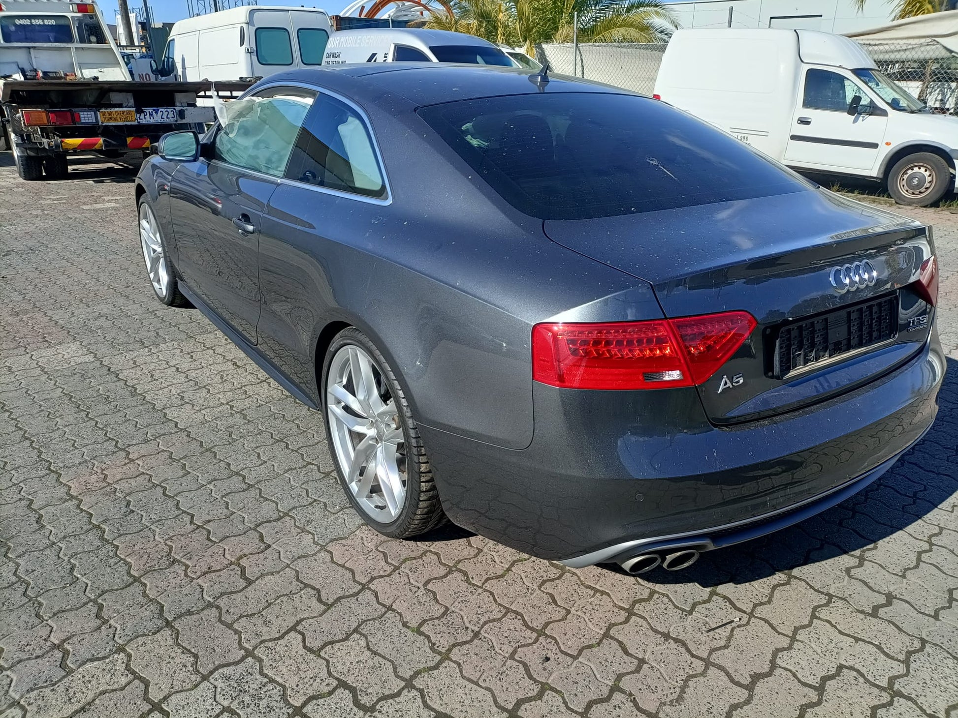 2015 AUDI A5/S5 8T, PAIR, 10/11-11/16 8U0857551  8U0857552H SUNVISOR