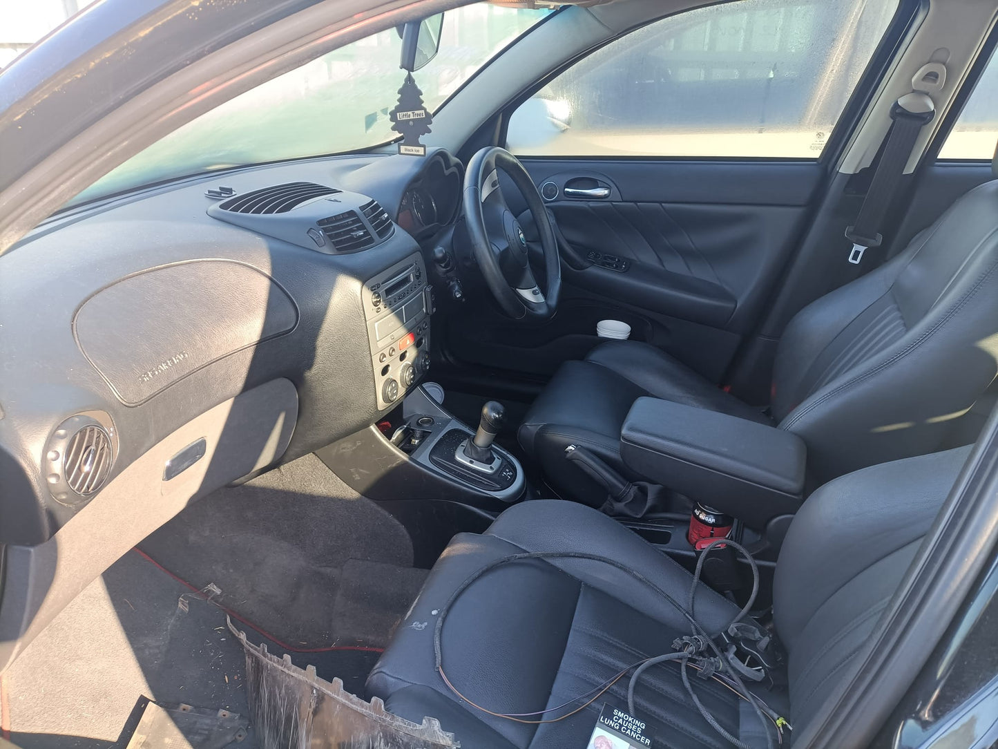 2006 ALFA ROMEO 147 RIGHT FRONT DOOR LOCK, 09/01-12/10 46800415 DOOR BOOT GATE LOCK