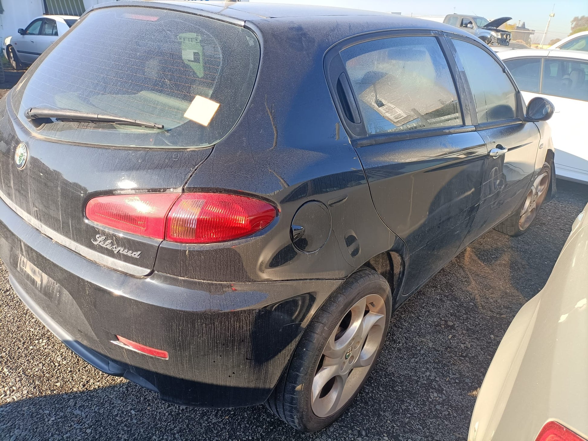 2006 ALFA ROMEO 147 MANUAL, PETROL, 2.0, 5 SPEED, 2.0, 09/01-12/10 55187520 TRANS GEARBOX