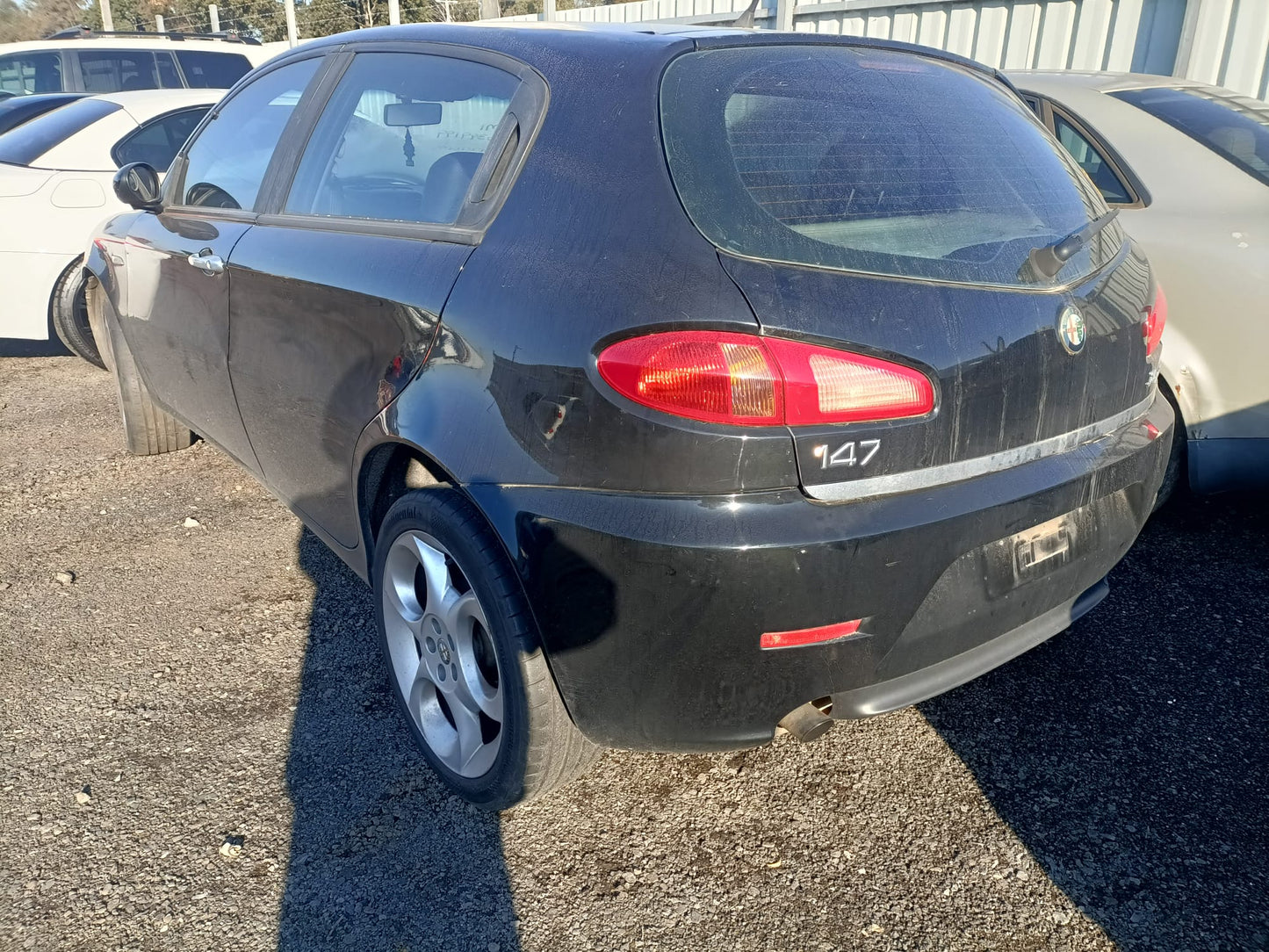 2006 ALFA ROMEO 147 RIGHT FRONT DOOR LOCK, 09/01-12/10 46800415 DOOR BOOT GATE LOCK