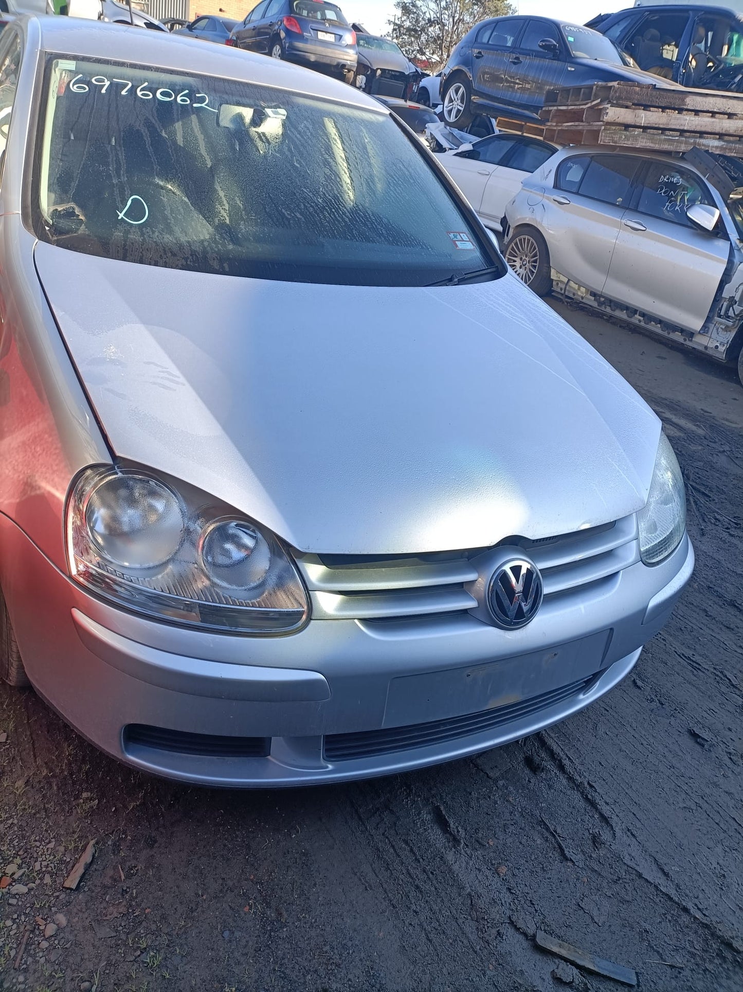 2008 VOLKSWAGEN GOLF RH FRONT (MASTER SWITCH), 5DR HATCH, GEN 5, 07/04-02/09 1K4959857B PWR DR WIND SWITCH