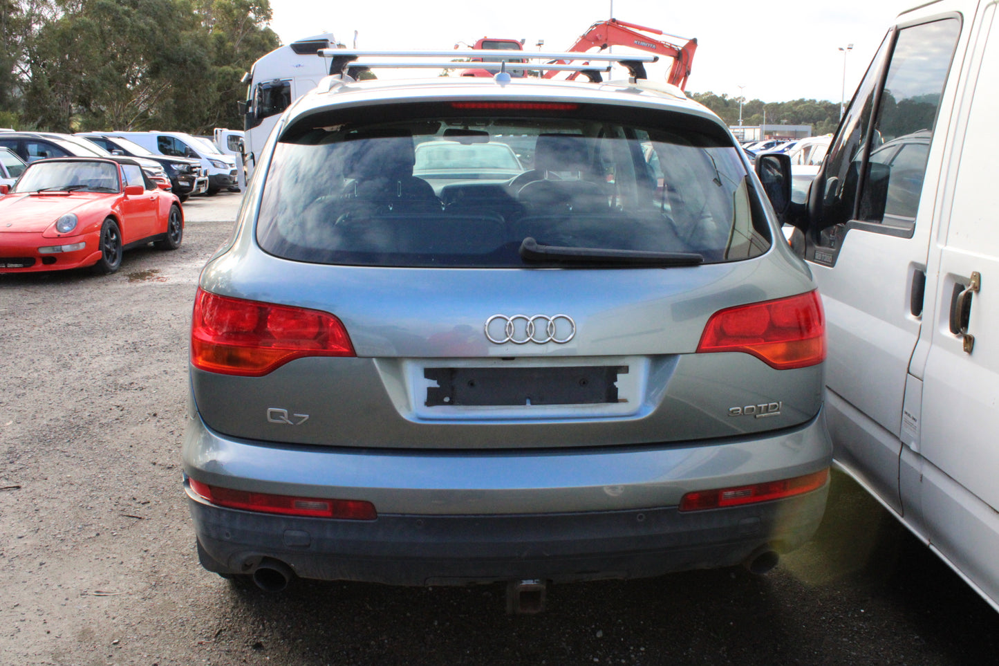 2008 AUDI Q7 4L, AIRBAG TYPE, 09/06-08/15 7L8413031J LEFT FRONT STRUT