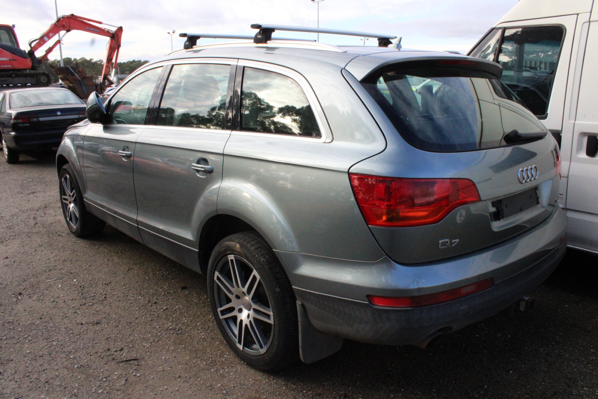 2008 AUDI Q7 RIGHT REAR DOOR LOCK, 4L, DUAL ROW (7 PIN), P/N 8K0839016, 09/06-11/09 8K0839016  DOOR BOOT GATE LOCK