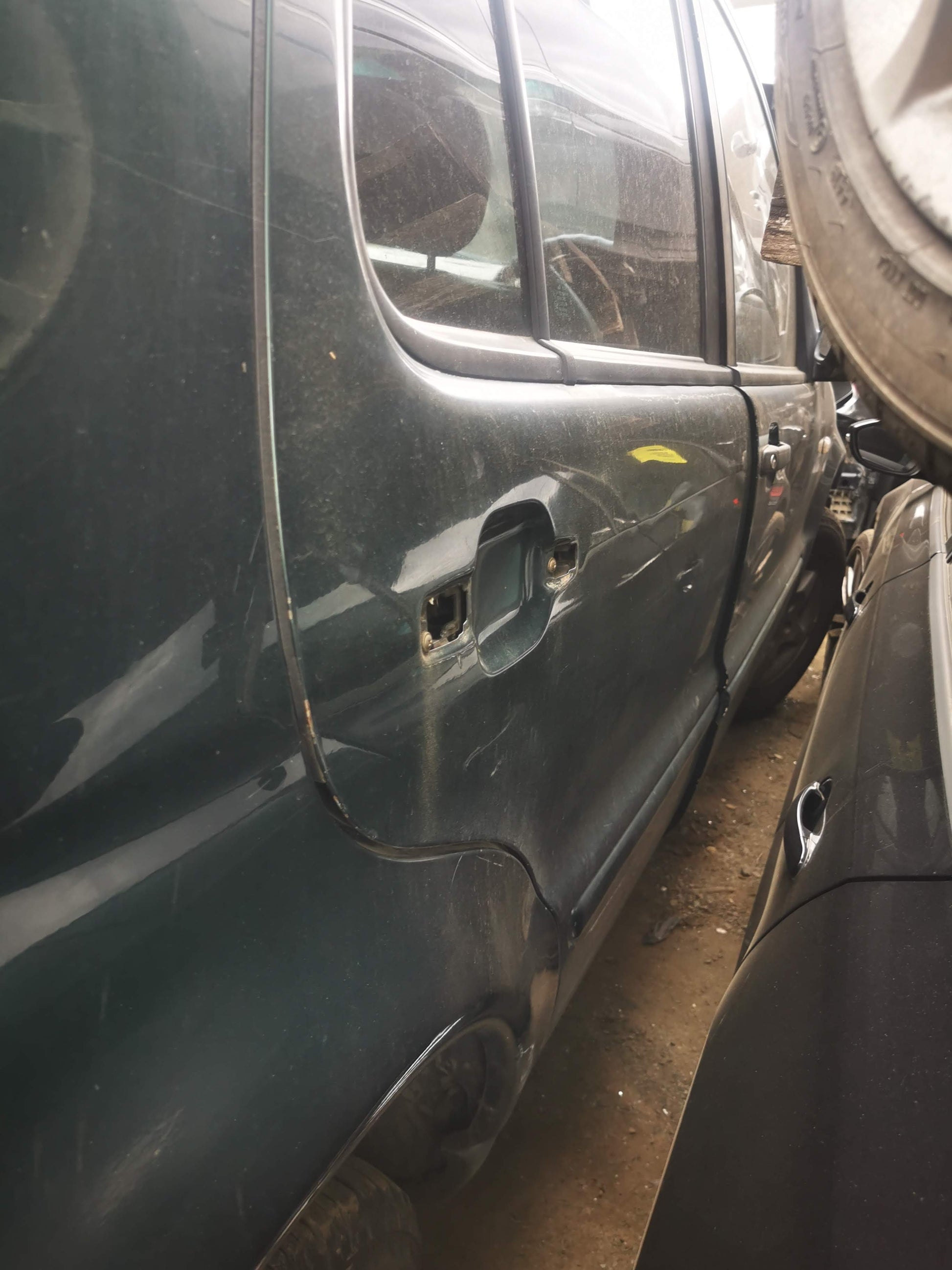 2000 MERCEDES M CLASS W163, BLACK, PLUG TYPE, ML320/ML270, 09/98-10/01 A1638103493 RIGHT DOOR MIRROR