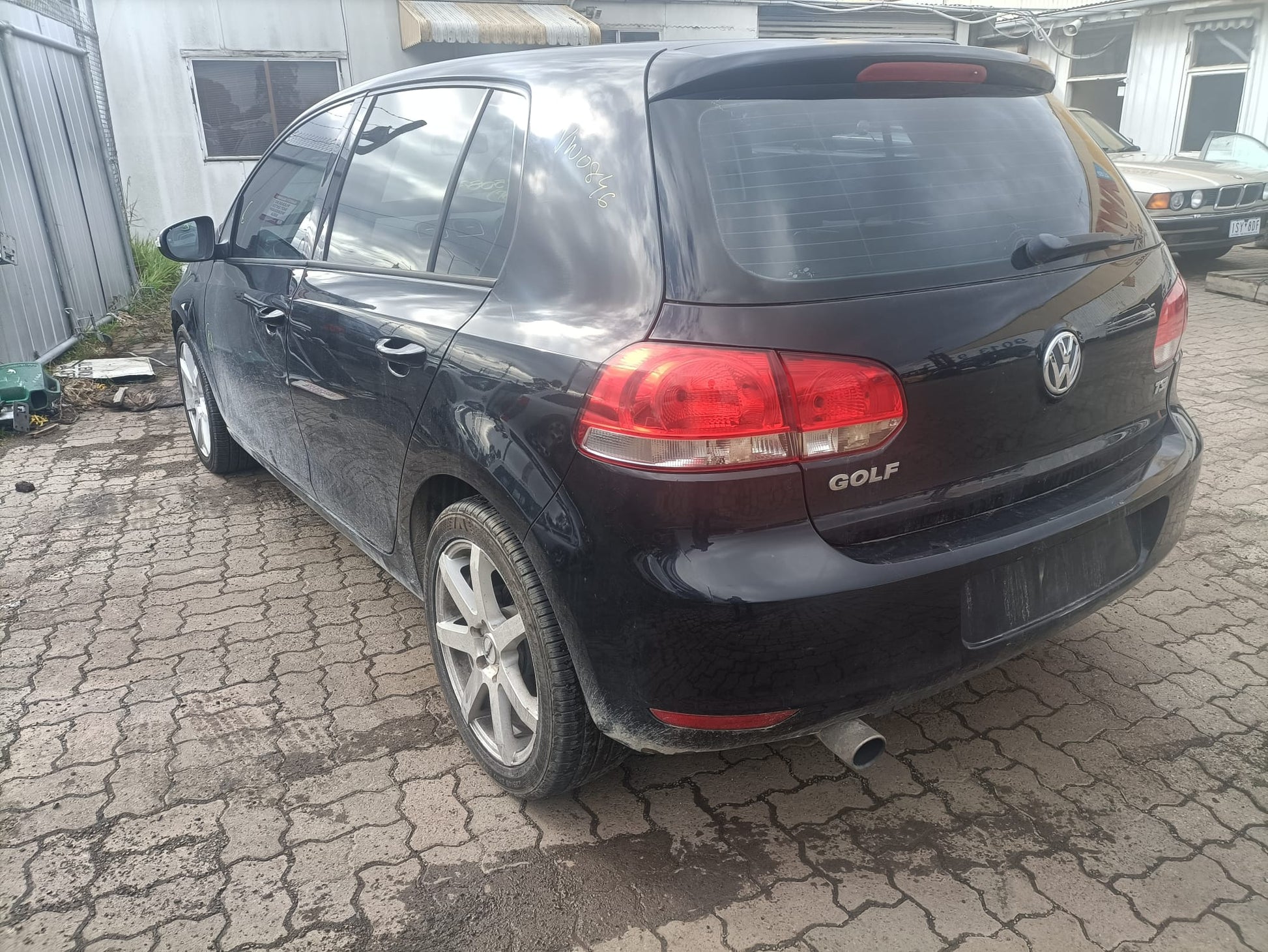 2012 VOLKSWAGEN GOLF LH FRONT, SEAT BELT ONLY, GEN 6, 10/08-03/13 1K4857705BK SEAT BELT STALK