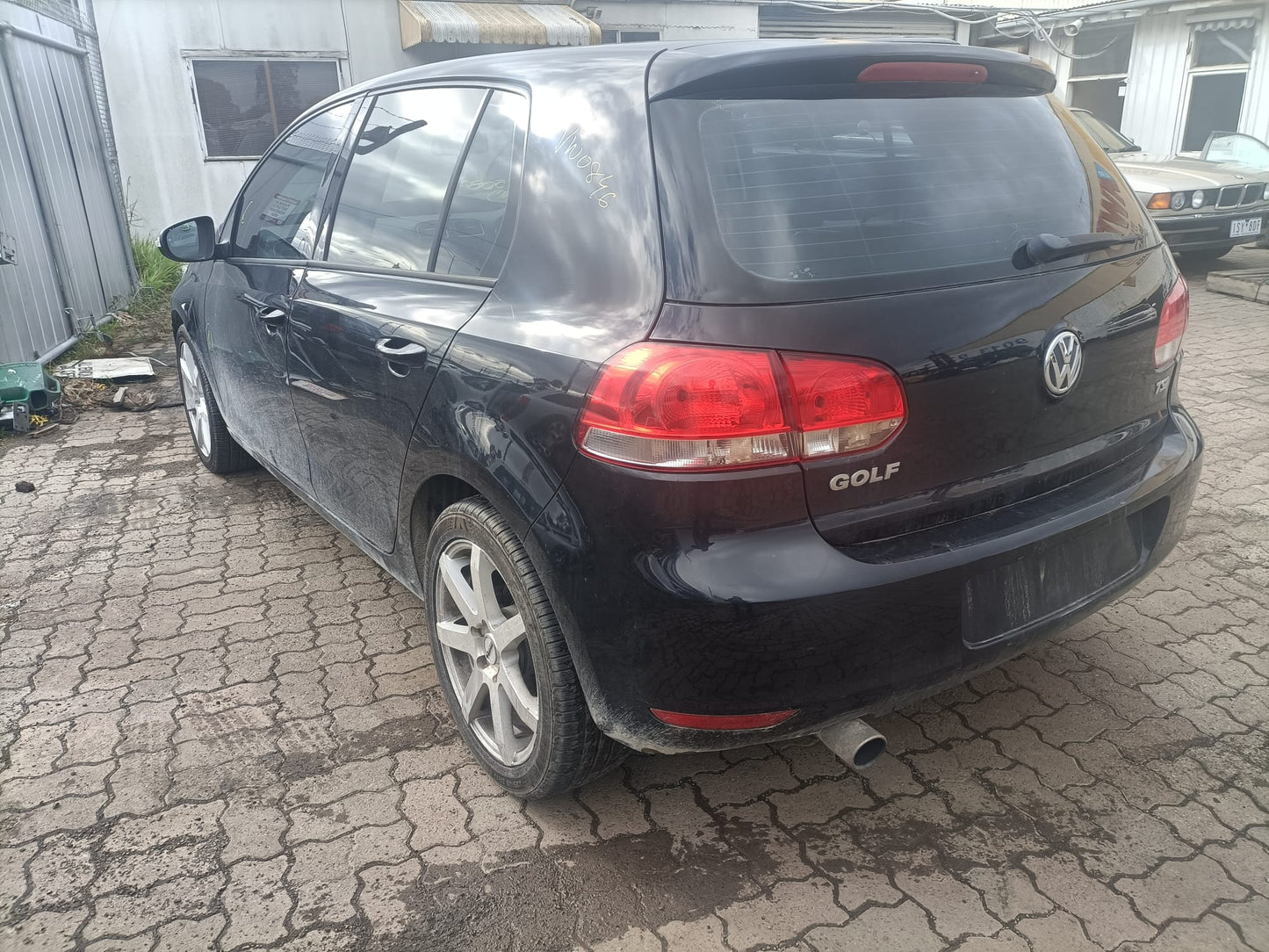 2012 VOLKSWAGEN GOLF LH FRONT, SEAT BELT ONLY, GEN 6, 10/08-03/13 1K4857705BK SEAT BELT STALK