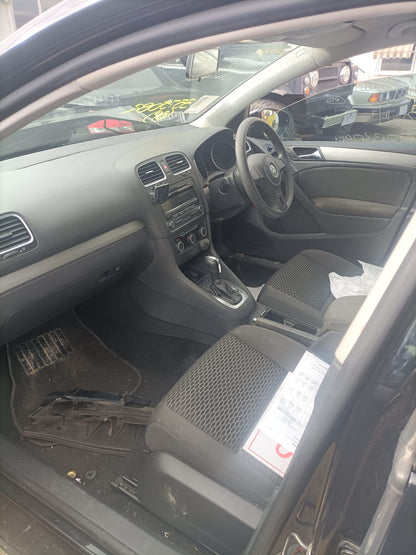 2012 VOLKSWAGEN GOLF LH FRONT, SEAT BELT ONLY, GEN 6, 10/08-03/13 1K4857705BK SEAT BELT STALK