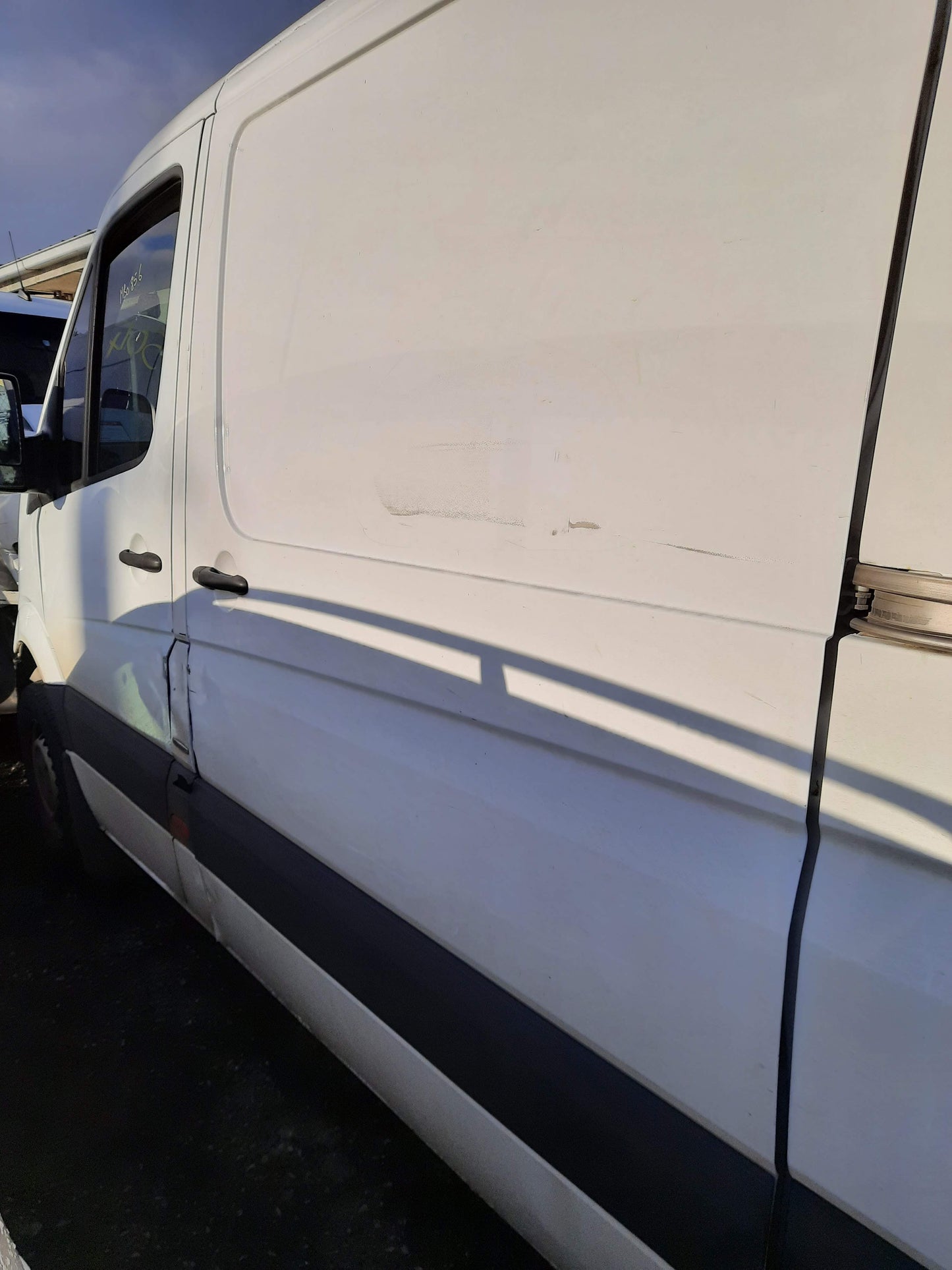 2013 MERCEDES SPRINTER LEFT FRONT DOOR LOCK, NCV3, 10/06-04/18 A9067201435 DOOR BOOT GATE LOCK