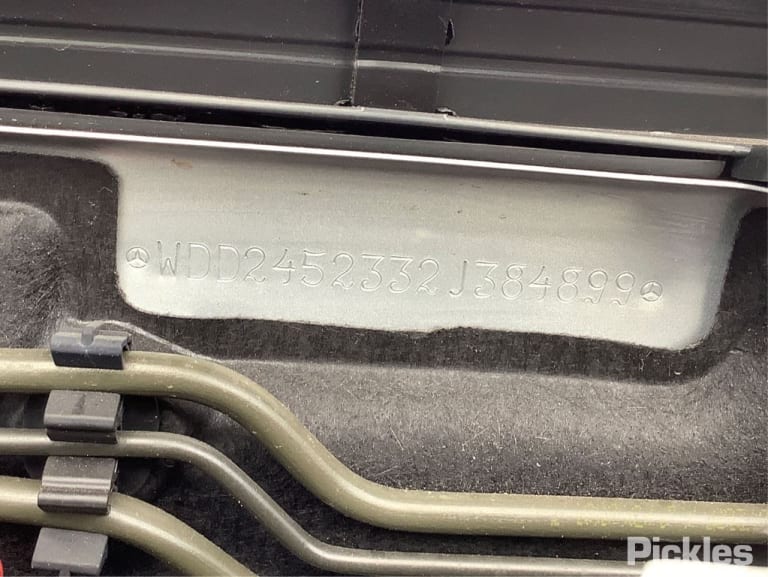 2008 MERCEDES B CLASS W245, LH SIDE, 11/05-06/11 A1698100310 SUNVISOR