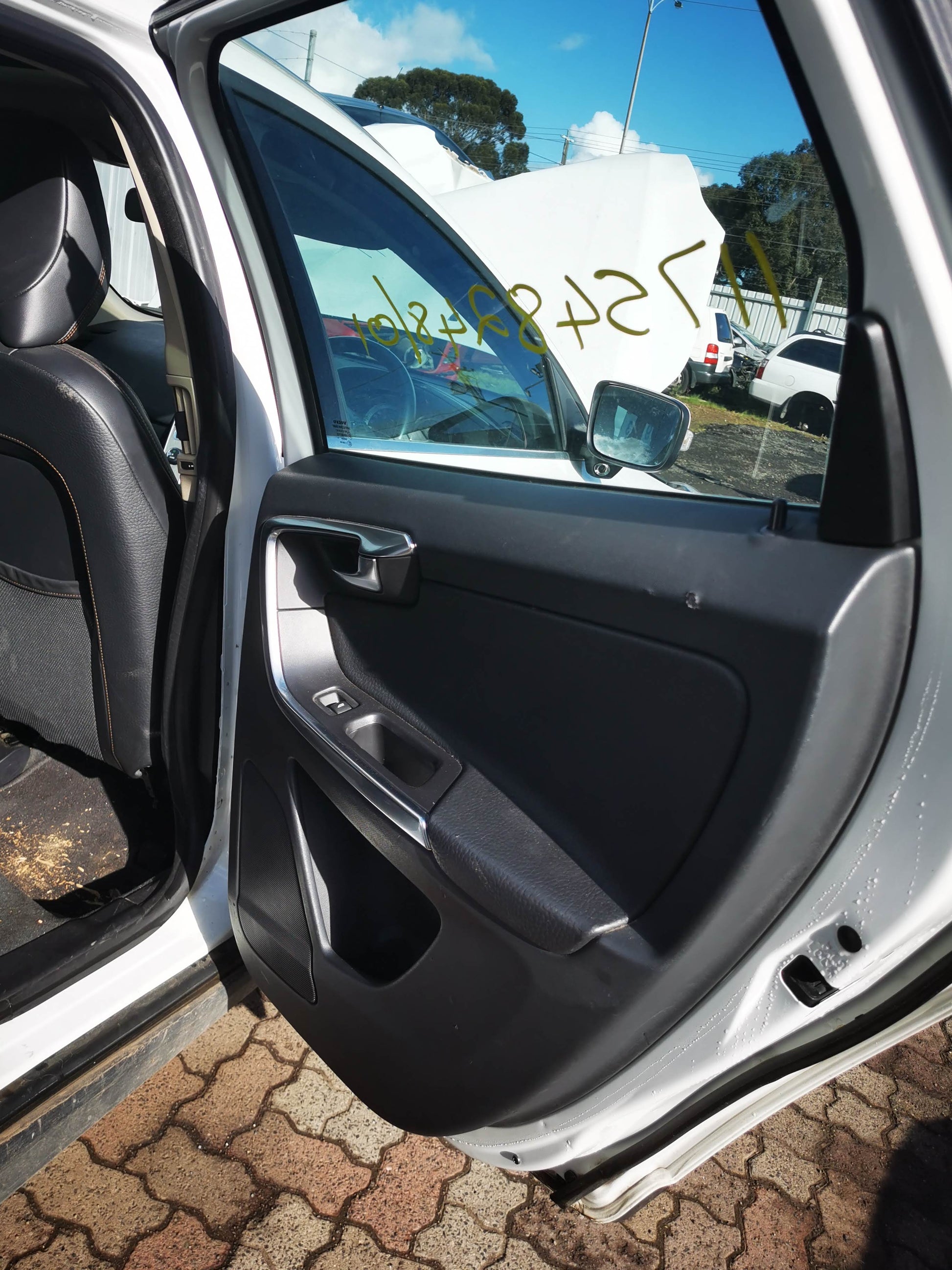 2012 VOLVO XC60 RH FRONT, CH <288204, ASSY (BELT AND STALK), DZ, 02/09-04/17  SEAT BELT STALK